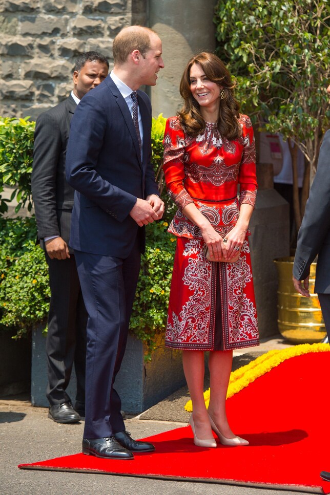 Kate Middleton y su 'brit-indian-style'