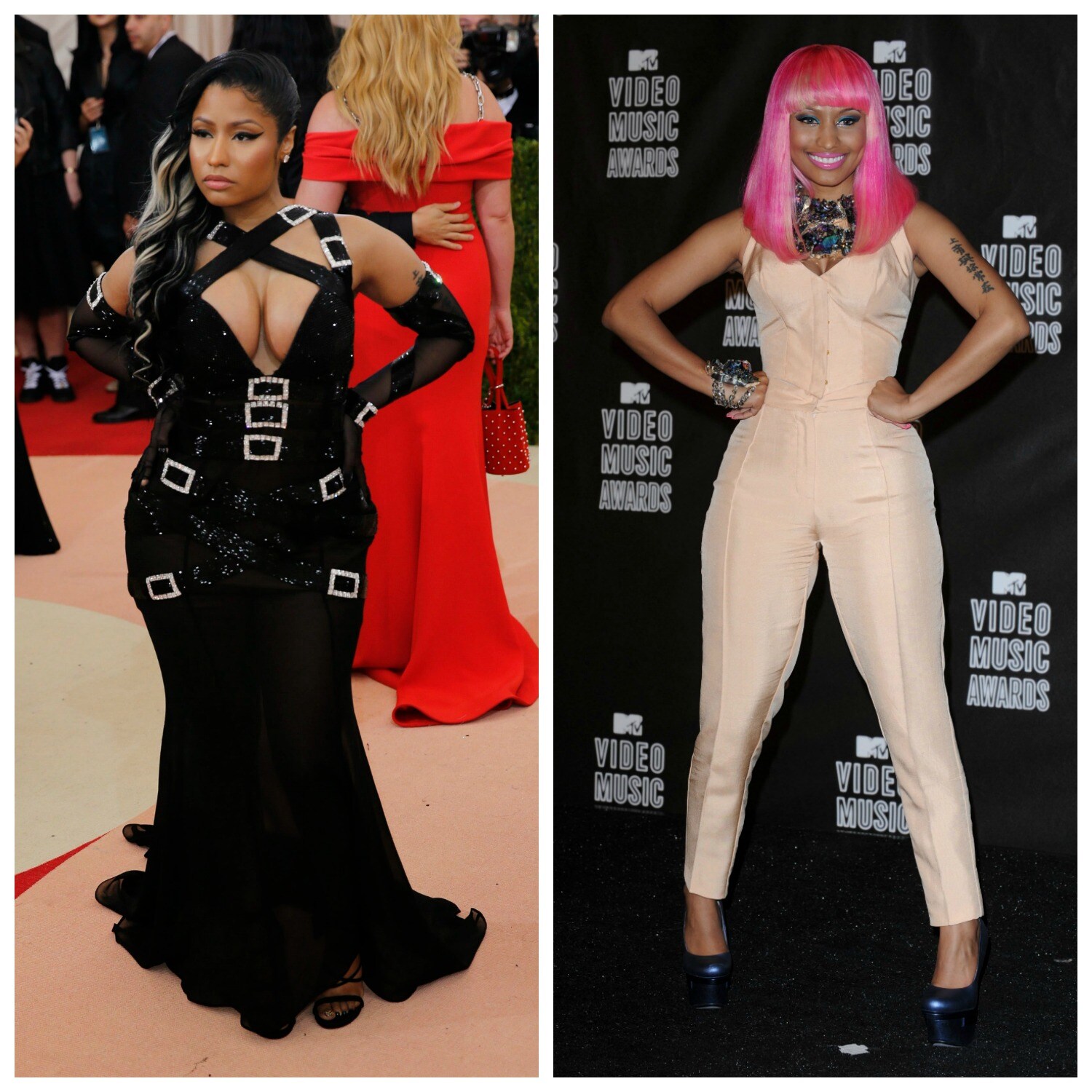 Así han cambiado las famosas: Nicki Minaj