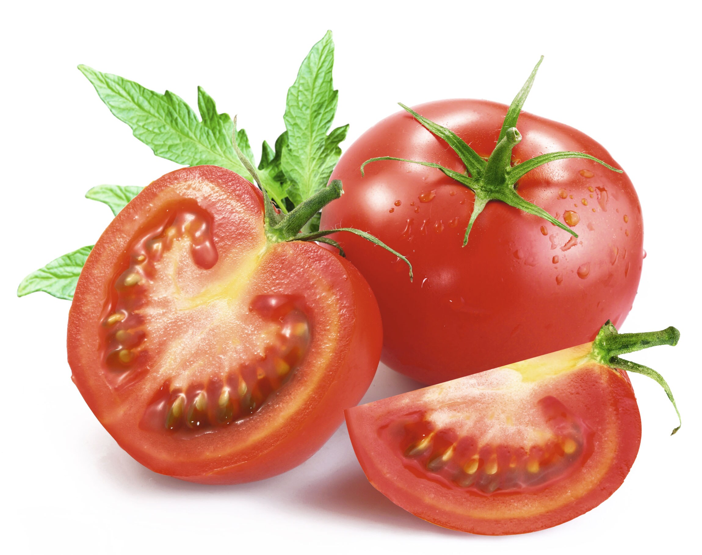 Tomate y otras hortalizas rojas o anaranjadas
