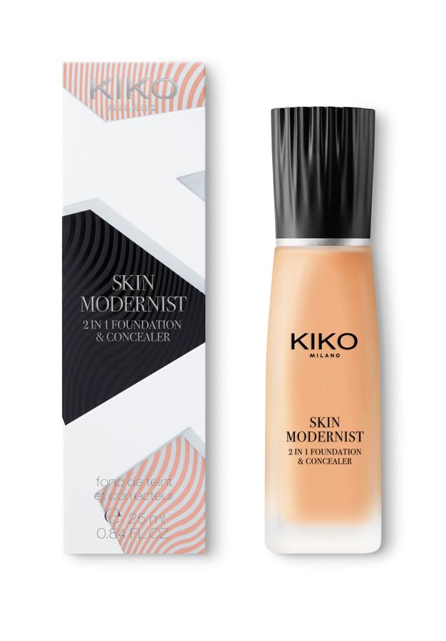 Base de maquillaje y corrector Skin Modernist de Kiko