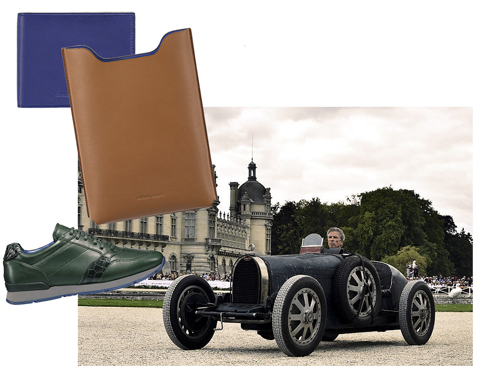 Armani y Bugatti, dos míticos