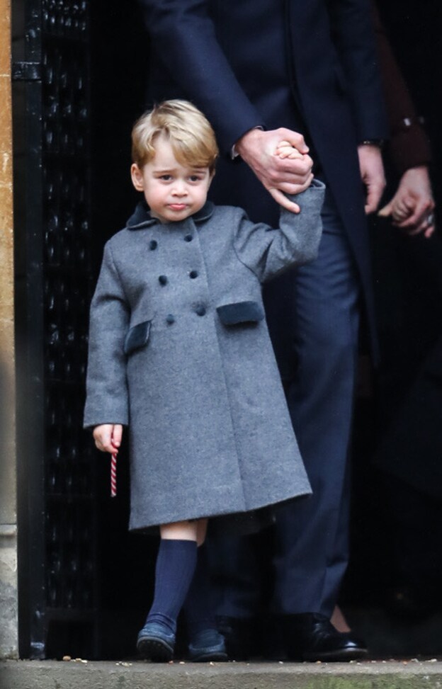 El príncipe George, con abrigo de la firma española Pepa & Co./GTRES