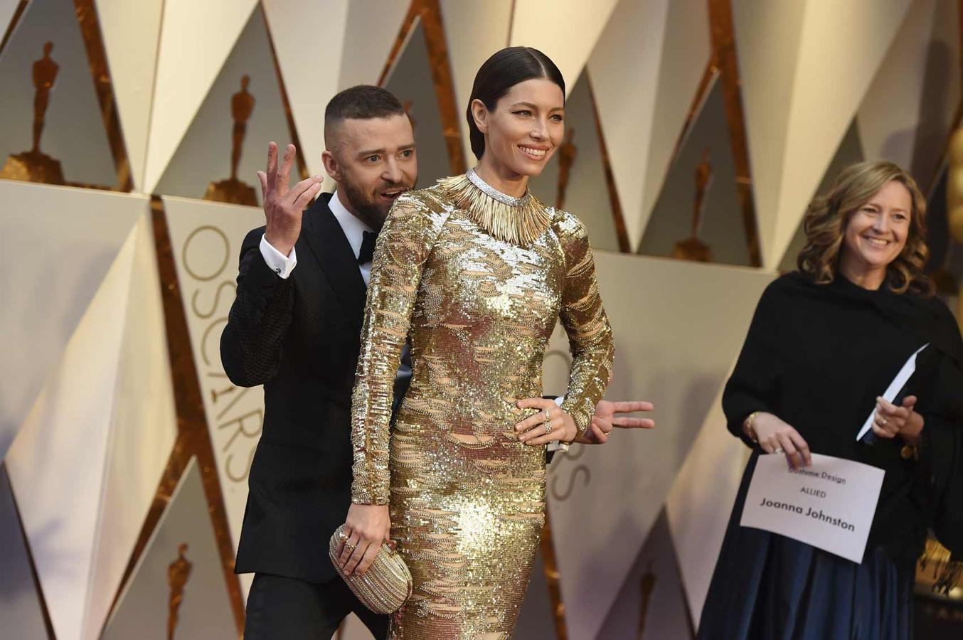Las imágenes más simpáticas de los Oscars 2017: el 'photobomb' de Justin Timberlake