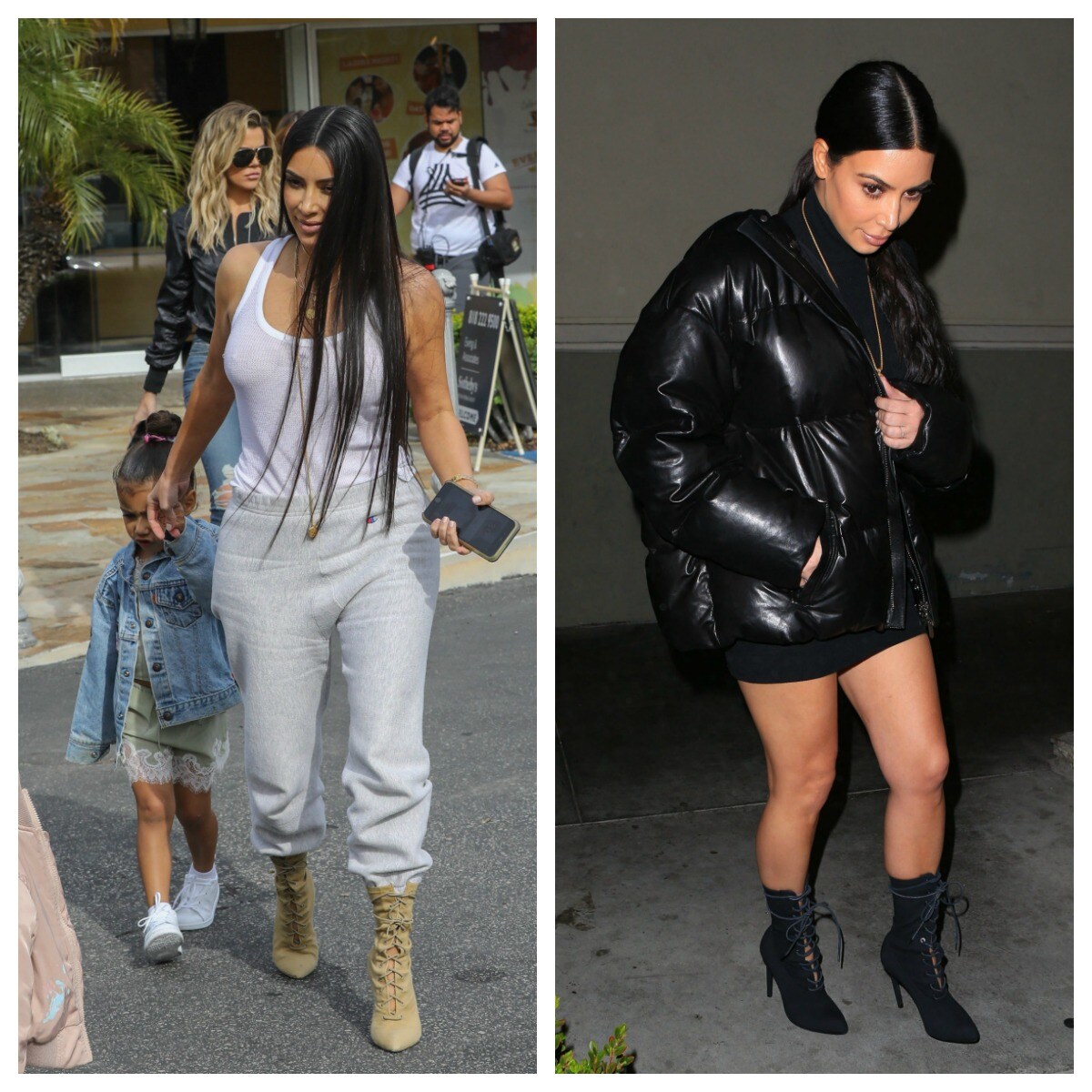 Los zapatos repetidos de Kim Kardashian