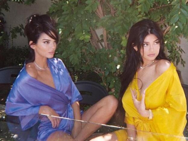 Kylie y Kendall Jenner./d. r.