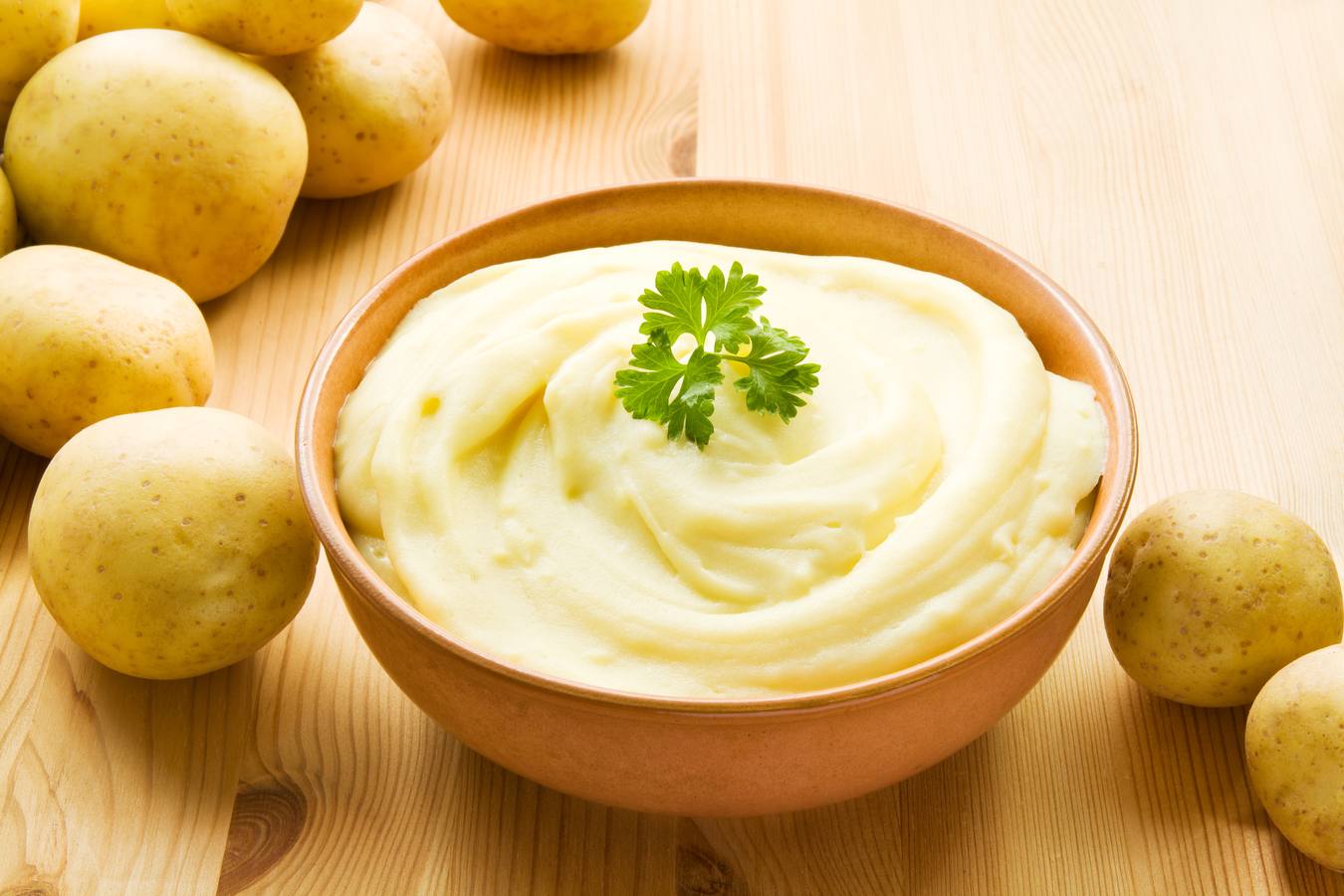 Alimentos con índice glucémico alto: puré de patata