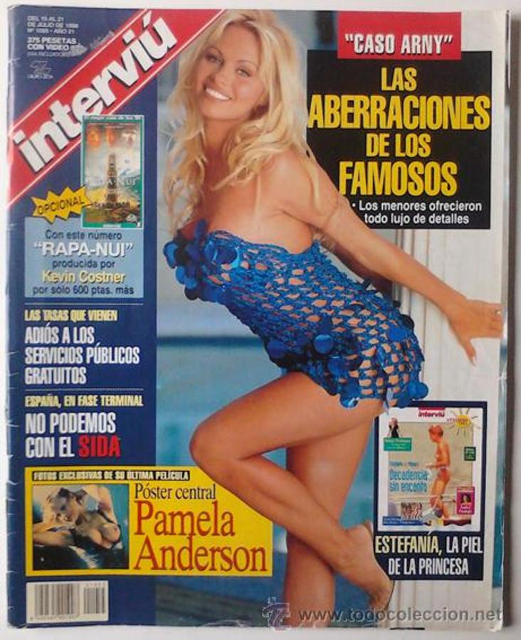 Mejores portadas de 'Interviú': Pamela Anderson