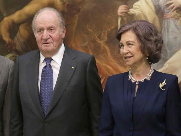 Don Juan Carlos y doña Sofía en una imagen del pasado mes de noviembre./gtres.