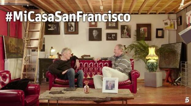 Enrique San Francisco habla a Bertín Osborne de sus excesos con las drogas.