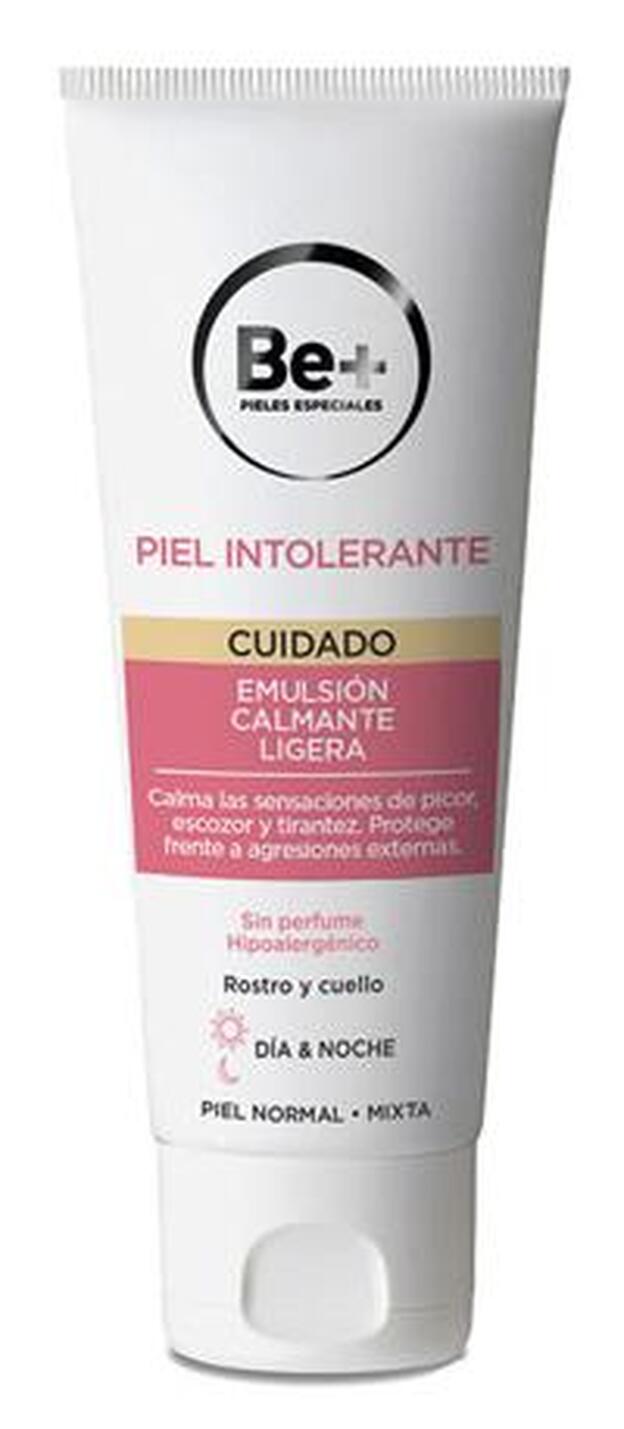 PARA PIELES INTOLERANTES: Crema Calmante Ligera de Be+ (23,55 €), con el complejo de pre y probióticos Be+ Skin Barrier Protection.