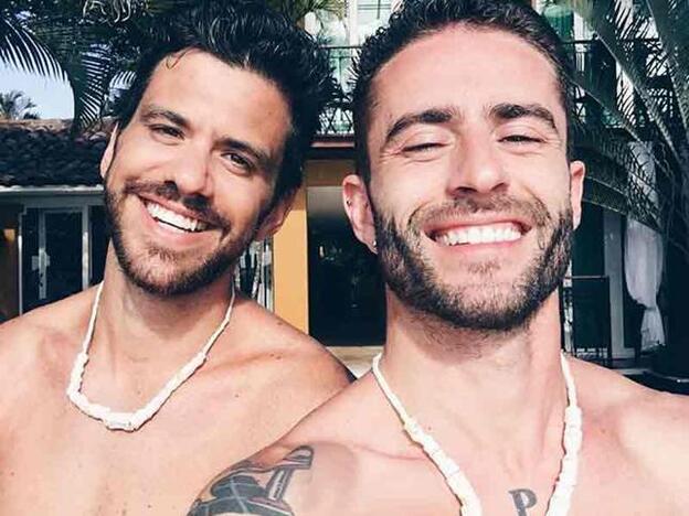 Pelayo Díaz y Andy McDougall en una de las fotos que han compartido en las redes sociales./instagram.