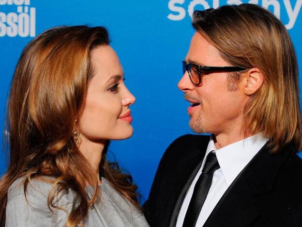 Angelina Jolie está furiosa con Brad Pitt por no dejar que se lleve a los niños a Londres./cordon press.