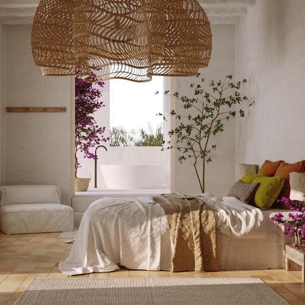 Otra de las habitaciones del hotel Can Domo Ibiza.