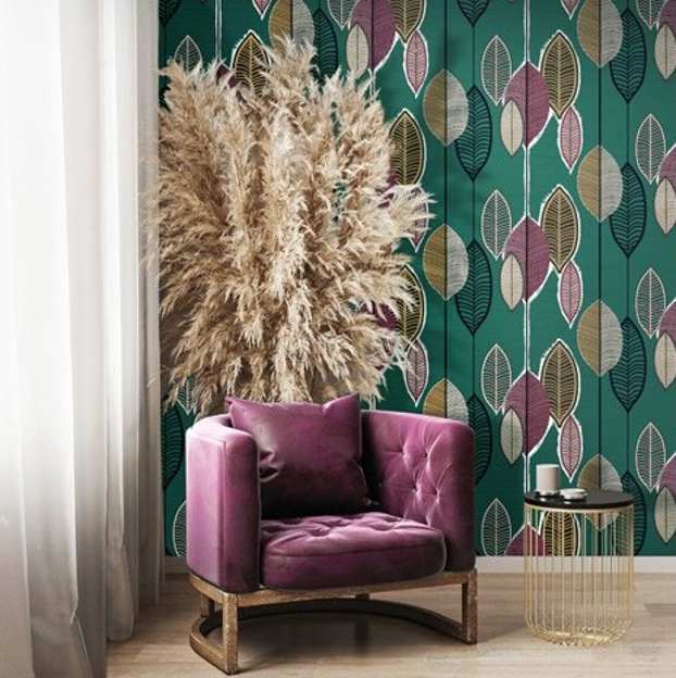 Terciopelos, acabados dorados, papeles pintados...