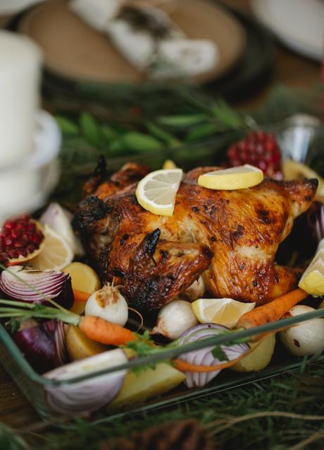 Pollo alo horno con verduras/PEXELS