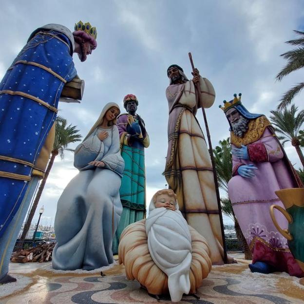 Belén gigante de Alicante