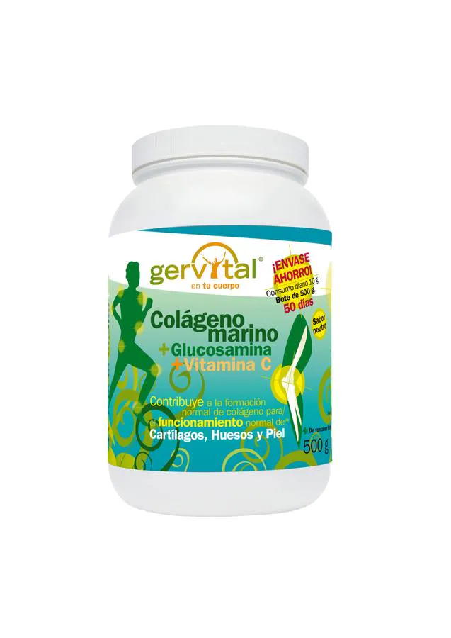 Gervital Colágeno Marino + Glucosamina