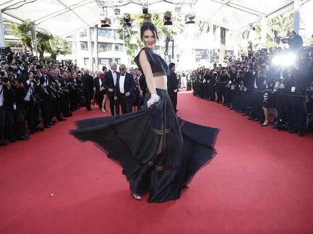 Kendall Jenner en el Festival de Cannes/gtres