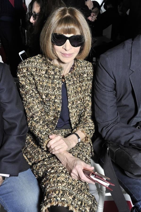 Anna Wintour en la Alta Costura de París