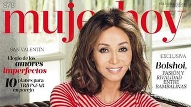 Isabel Preysler, en portada de Mujerhoy