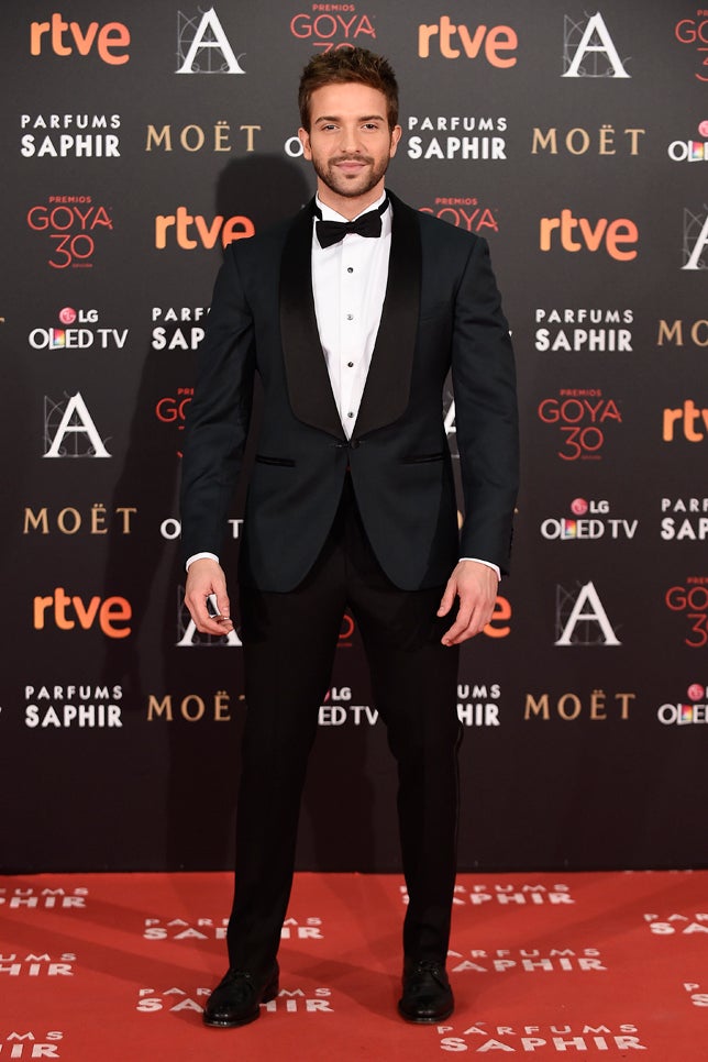 Alfombra roja Premios Goya 2016: Pablo Alborán