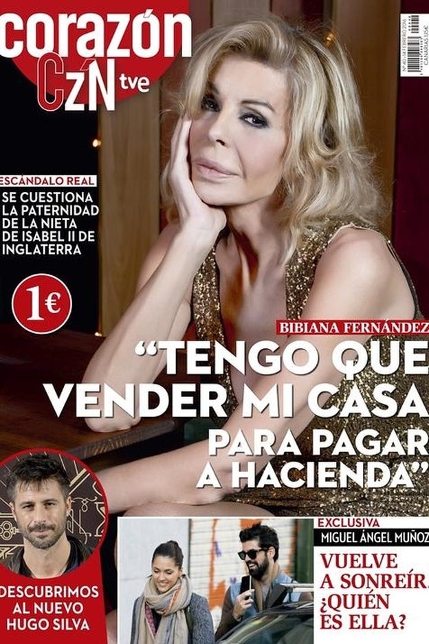 Bibiana Fernández es la protagonista de la portada de este número de Corazón Tve./