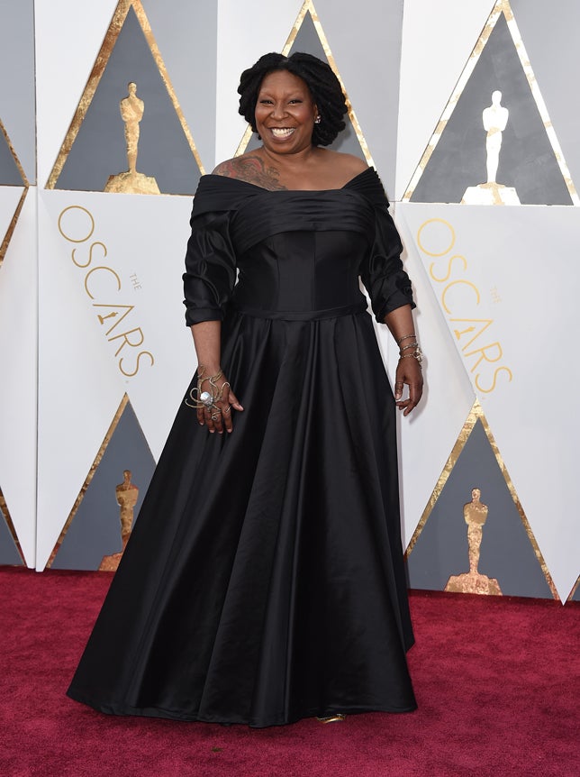 La alfombra roja de los Oscar: Whoopi Goldberg