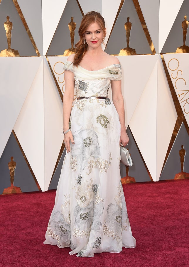 La alfombra roja de los Oscar: Isla Fisher