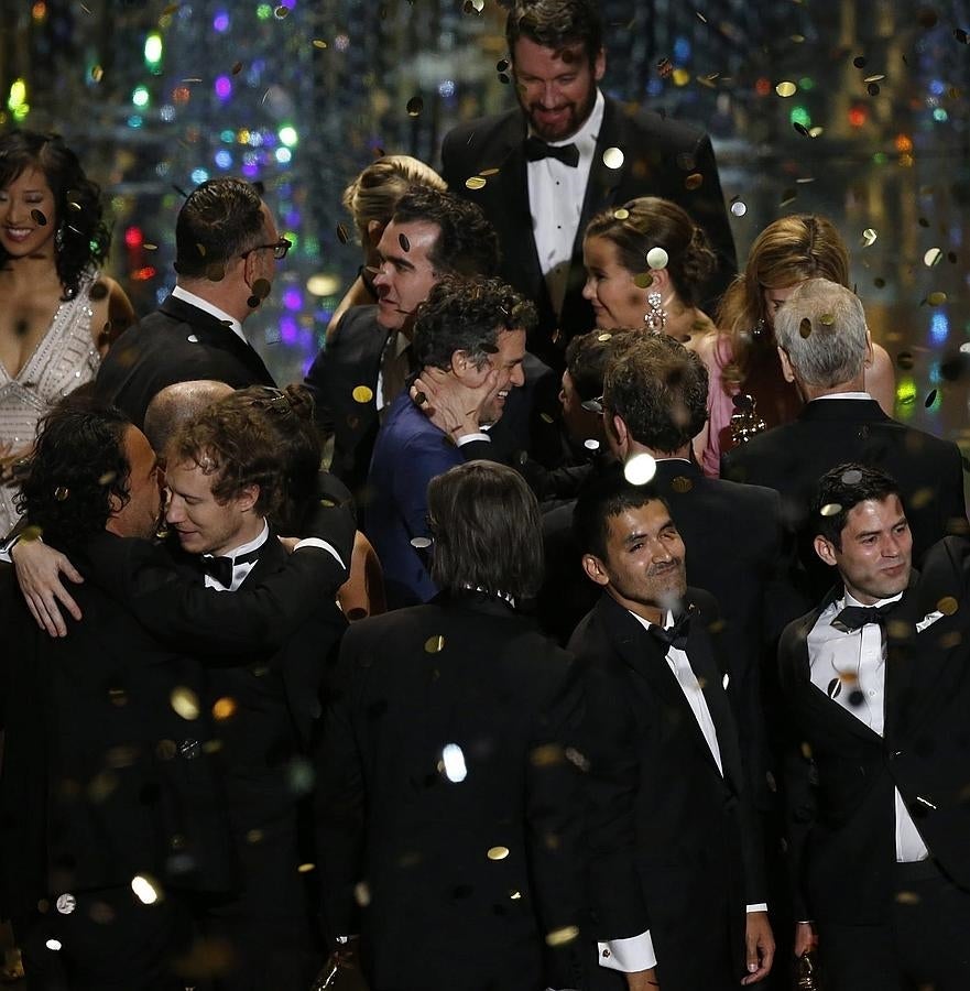 Las mejores fotos de los Premios Oscar 2016: fin de fiesta