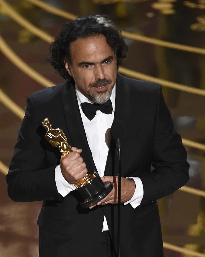 Las mejores fotos de los Premios Oscar 2016: Alejandor González Iñárritu