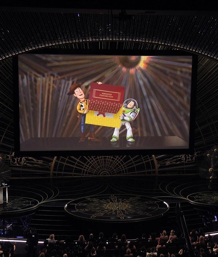 Las mejores fotos de los Premios Oscar 2016: el momento de 'Toy Story'