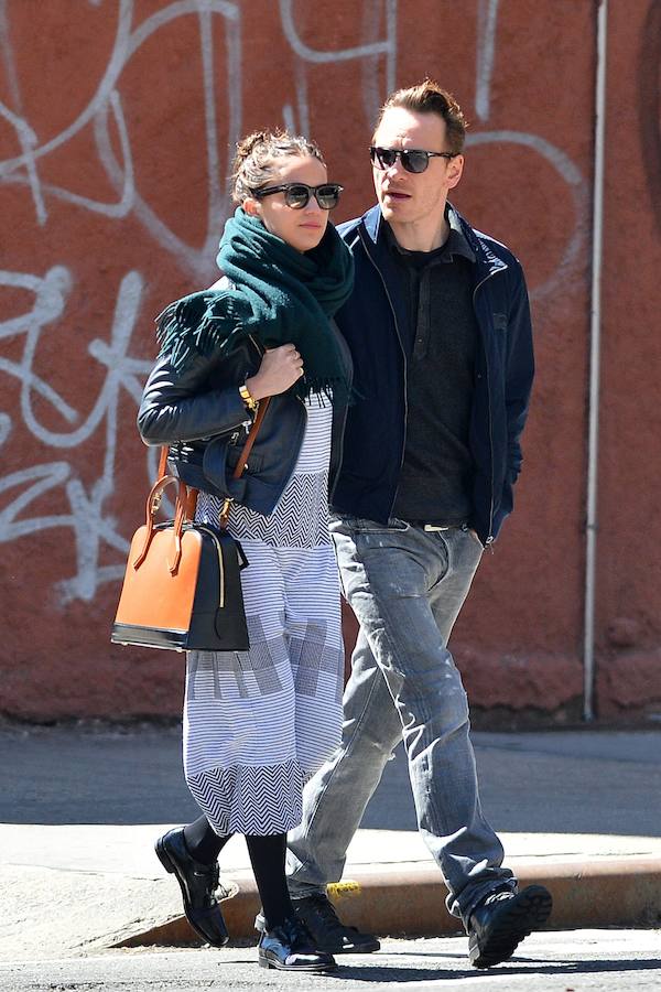 Alicia Vikander y Michael Fasbender, la pareja de moda