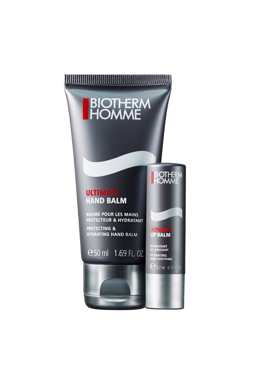 Regalos beauty para el día del padre: Bálsamo de Labios y Manos de Biotherm Homme