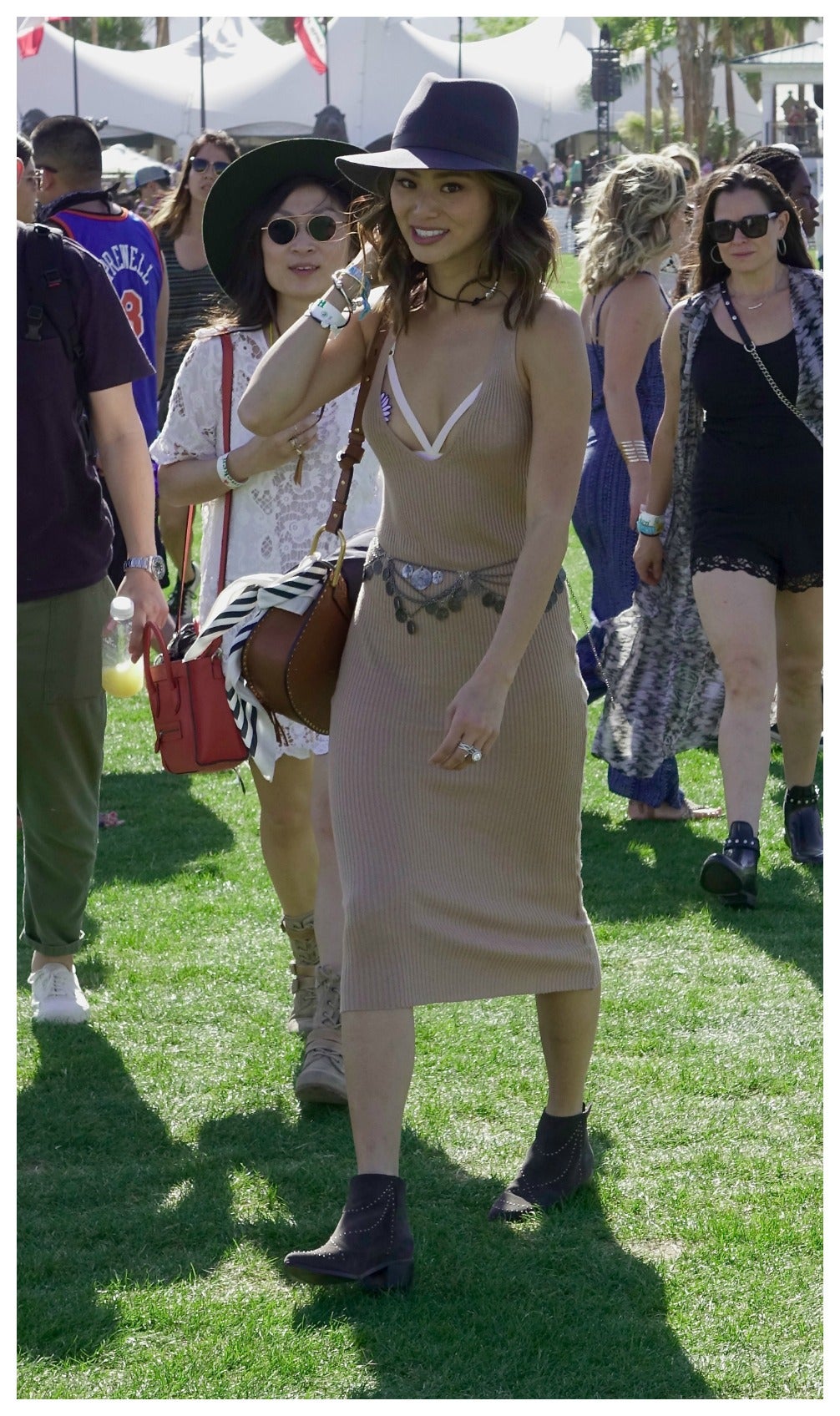 Jamie Chung en Coachella