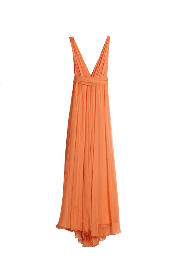 Vestido naranja de Extart&Panno