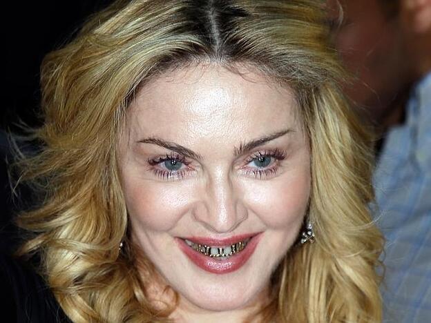 La terrorífica sonrisa de Madonna