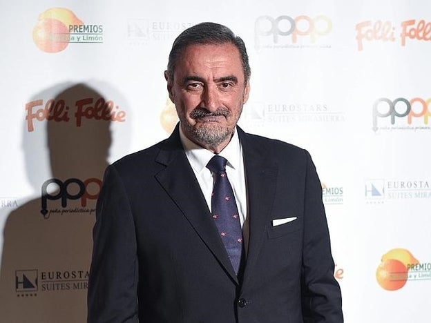 Carlos Herrera en los Premios Naranja y Limón./cordon press.