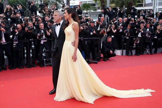 George Clooney y Amal Alamuddin, una pareja perfecta en Cannes