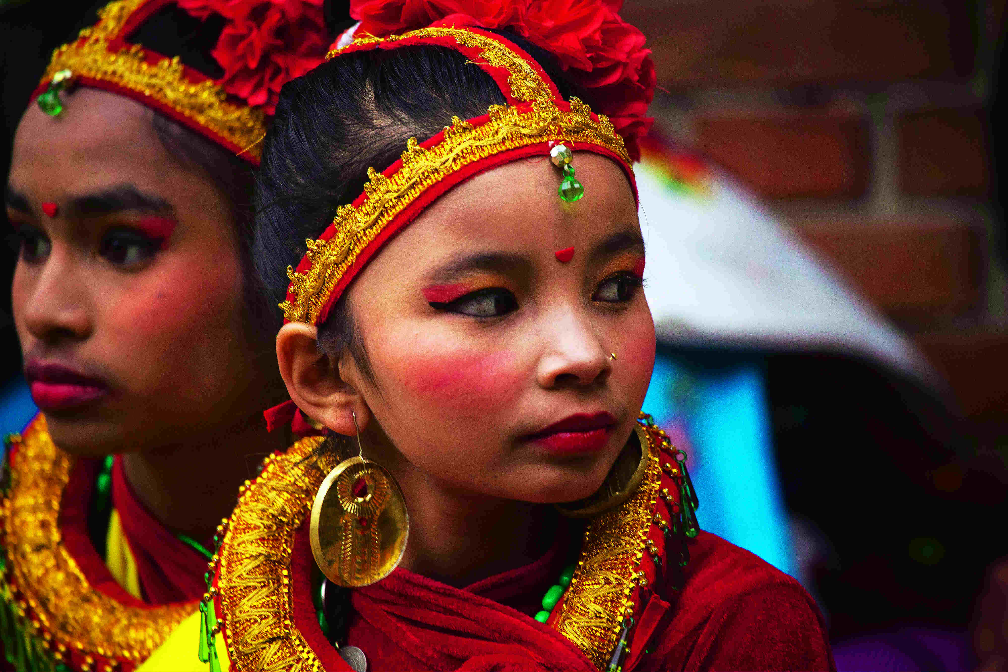Las niñas de Nepal