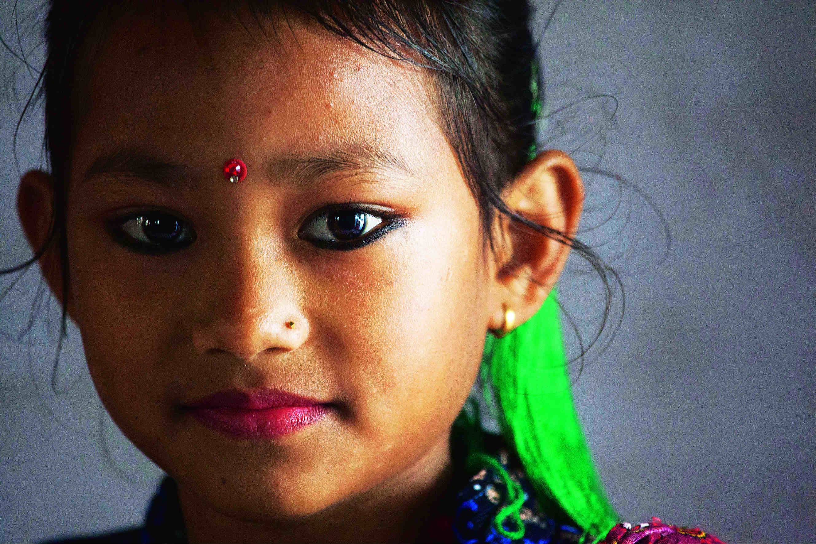 Las niñas de Nepal
