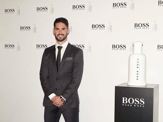 Isco Alarcón, imagen de Boss Bottled