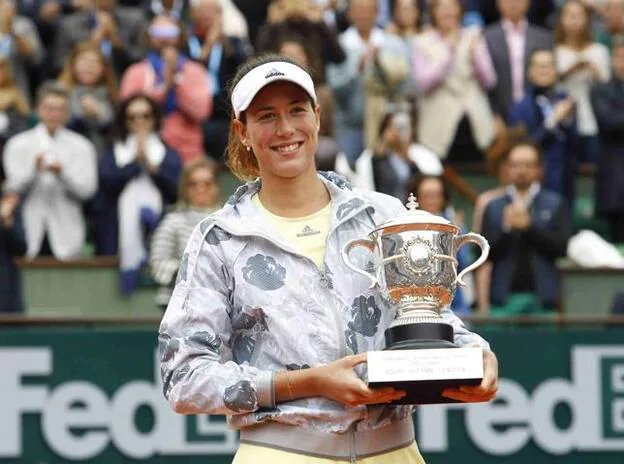 Muguruza es la ganadora de Roland Garros/Cordon