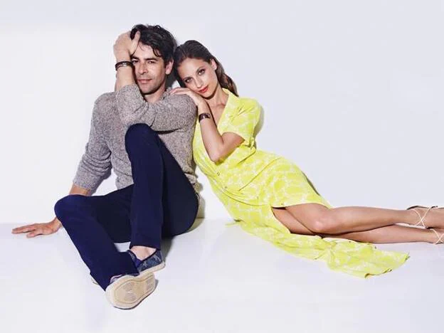 Eduardo Noriega y Michelle Jenner presentan 'Nuestros Amantes'/fotografías Mario Sierra / estilismo José Herrera