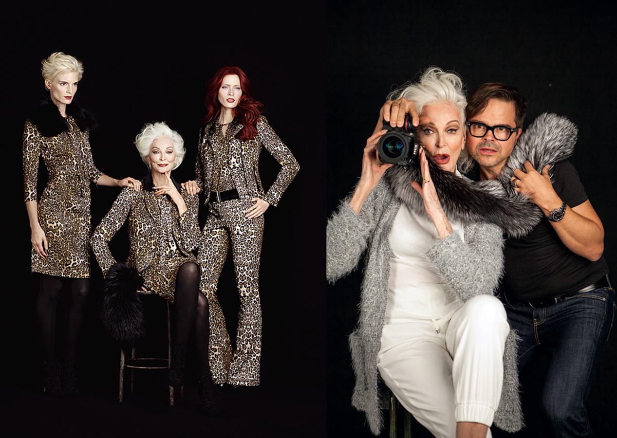 Carmen Dell'Orefice, Top model a los 84 años