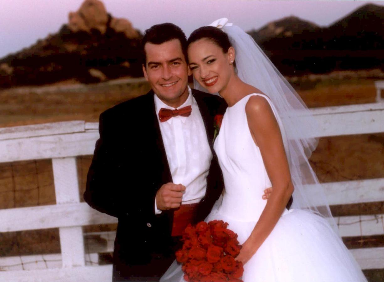 Los matrimonios más cortos de la historia: Charlie Sheen y Donna Peel