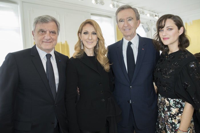 Famosas en la Alta Costura de París: Celine Dion, Marion Cotillard y los 'jefes'