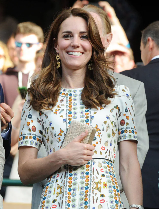 Los famosos no se pierden Wimbledon: Kate Middleton
