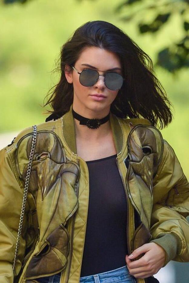 La modelo Kendall Jenner con su recién estrenado long bob./Cordon Press