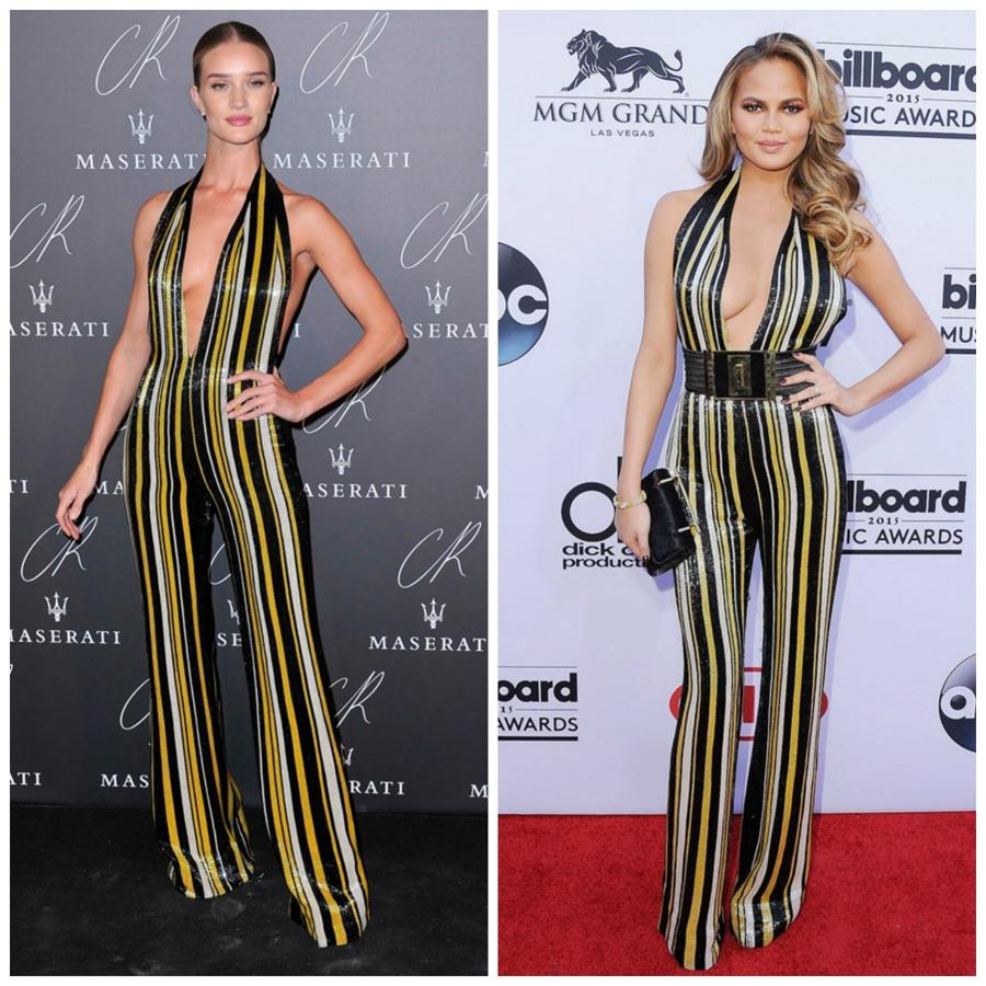 Duelo de estilo: Rossie Huntington-Whiteley Vs. Chrissy Teigen