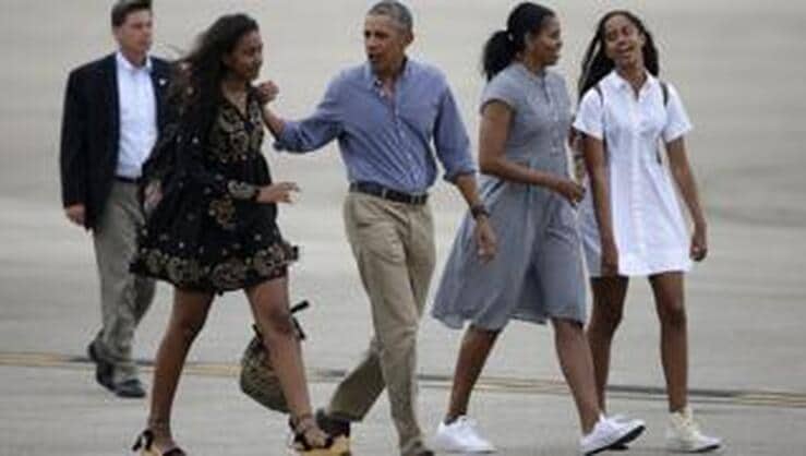 Los looks de Michelle, Sasha y Malia durante las últimas vacaciones presidenciales de los Obama